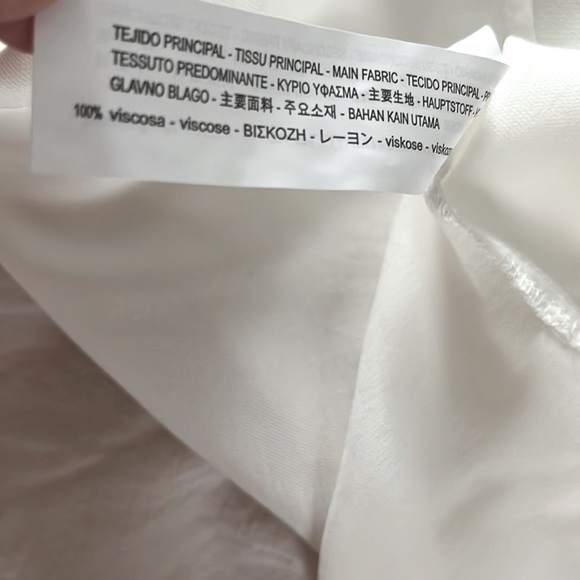 ZARA WOMEN WHITE BLOUSE - NWOT - Picture 12 of 12
